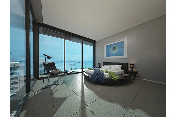 Gạch lát vân xi măng 60x60 Hoàn Mỹ Perfetto 04.03.6105 1