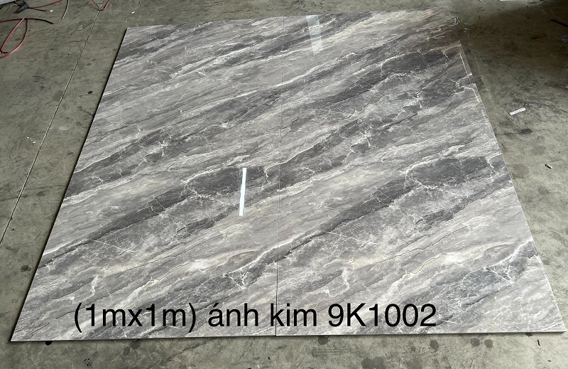 Gạch ốp lát 100x100 Trung Quốc vân đá ghi khắc kim 1002 Gạch ốp lát 100x100 Trung Quốc vân đá ghi khắc kim 1002