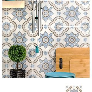 Gạch bông men nhập khẩu trang trí ốp lát DC225