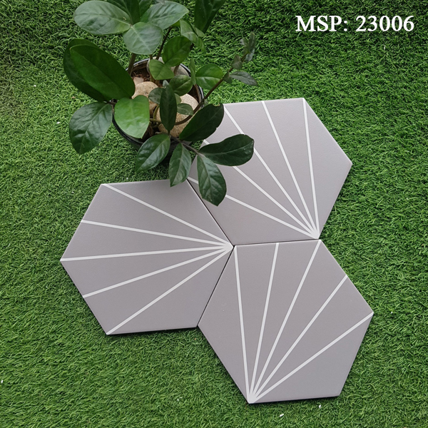 Gạch bông lát nền trang trí Trung Quốc 23006 1