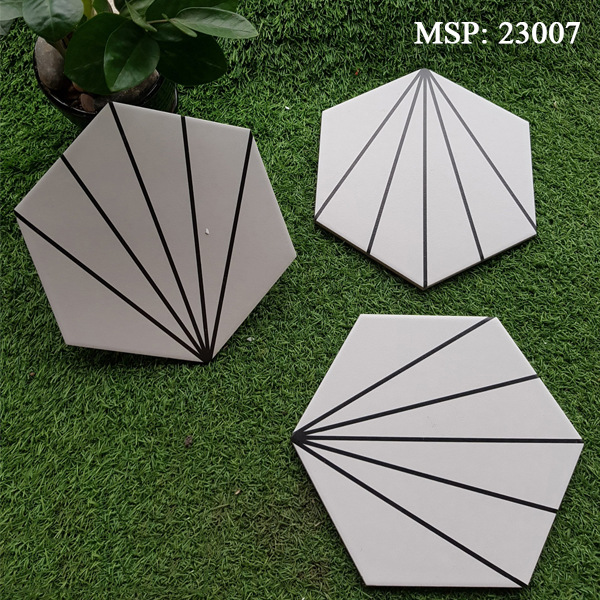 Gạch bông lát nền trang trí Trung Quốc 23007 1