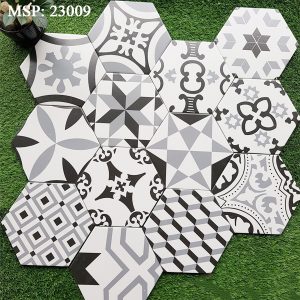 Gạch bông lát nền trang trí Trung Quốc 23009