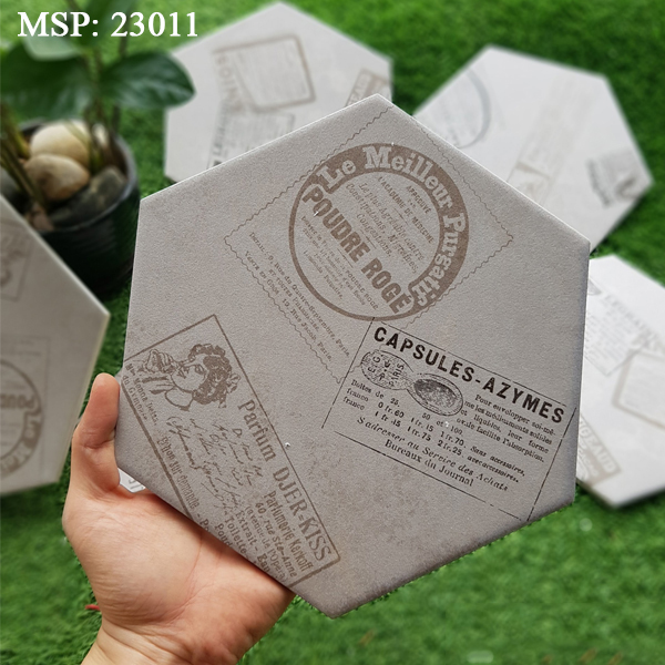 Gạch bông lát nền trang trí Trung Quốc 23011 3