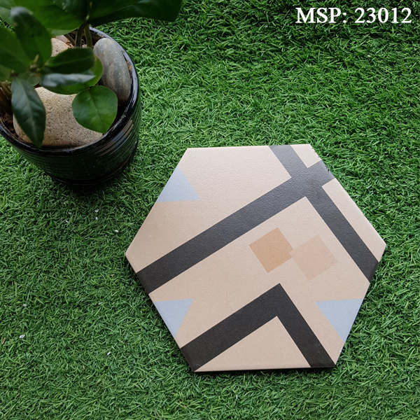 Gạch bông lát nền trang trí Trung Quốc 23012 3