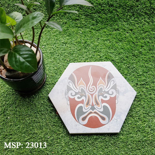 Gạch bông lát nền trang trí Trung Quốc 23013 5