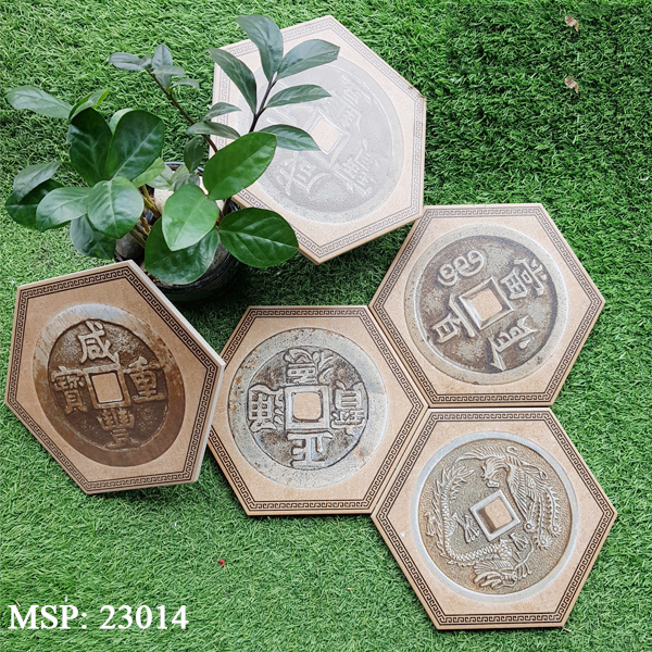 Gạch bông trang trí Trung Quốc 23014 3