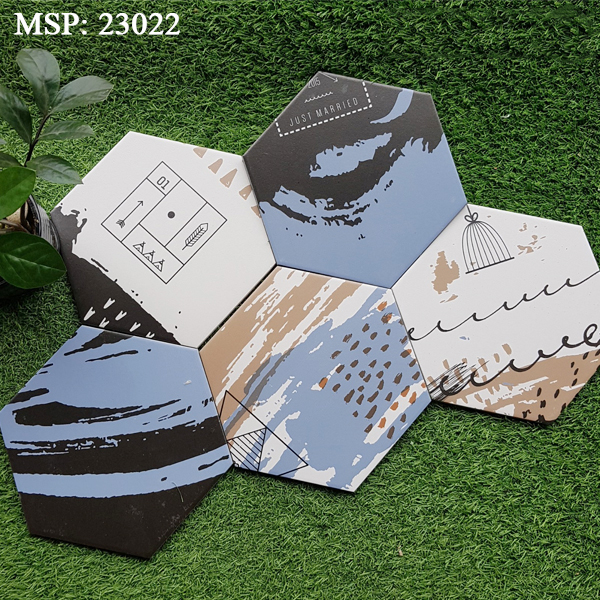 Gạch bông trang trí Trung Quốc 23022 1