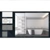 Gạch ốp lát 30x60cm TaKao vân đá xám đen TK3105