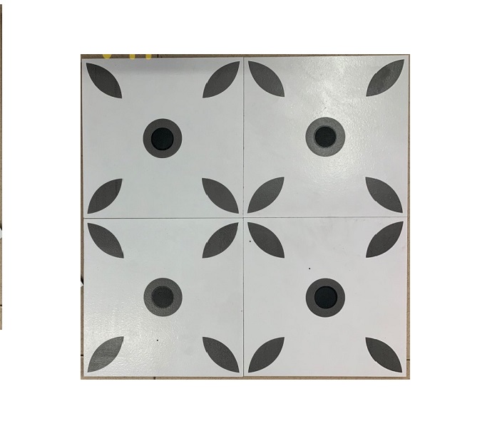 Gạch bông 20x20cm trang trí nền trắng hoa ghi Trung Quốc 3347 4 Gạch bông 20x20cm trang trí nền trắng hoa ghi Trung Quốc 3347 3