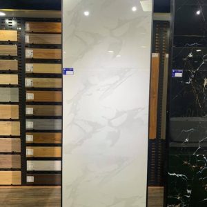 Gạch nhập khẩu Ấn Độ 80x80cm Glossy Smoke Whitelight