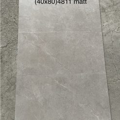 Gạch nhập khẩu Trung Quốc 40x80 vân đá xám nâu HM4811