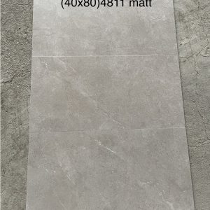 Gạch nhập khẩu Trung Quốc 40x80 vân đá xám nâu HM4811