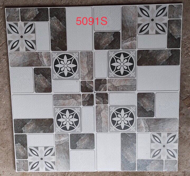 Gạch lát nền 50x50 Royal giả cổ nâu đá ghi xám 5091S 2 Gạch lát nền 50x50 Royal giả cổ nâu đá ghi xám 5091S 1