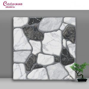 Gạch ốp lát 60x60 cm Catalan giả sỏi 6163
