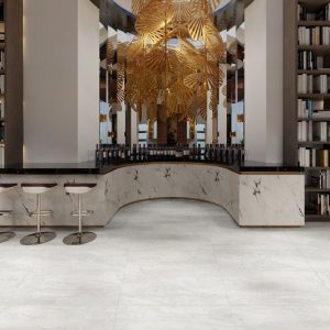 Gạch ốp lát men mờ vân đá trắng xám Đồng Tâm 80×80 GRANITE 8080ROME002-H+