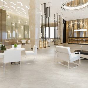 Gạch ốp lát men mờ vân đá trắng xám Đồng Tâm 80×80 GRANITE 8080ROME002-H+