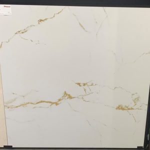 Gạch lát nền 80x80 Prime trắng khói vàng 8620