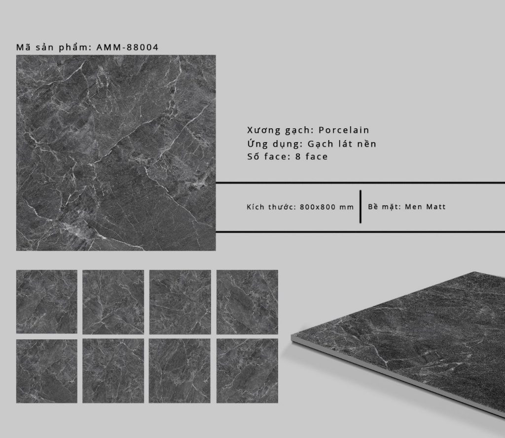 Gạch lát nền Grand Ceramic 80x80 AMM 88004 3
