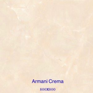 Gạch nhập khẩu Ấn Độ 80x80cm Glossy Aimari Cream