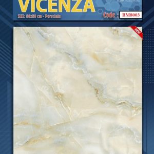 Gạch lát nền,ốp tường 80x80cm màu vân đá xanh Vicenza 8003