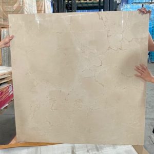 Gạch nhập khẩu Ấn Độ màu vân vàng 120x120cm Crema Marfil Beige