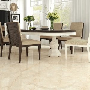 Gạch nhập khẩu Ấn Độ 60x60cm Glossy IRON MARFIL CREMA