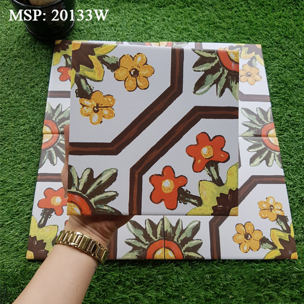 Gạch bông trang trí Trung Quốc 20133W 1