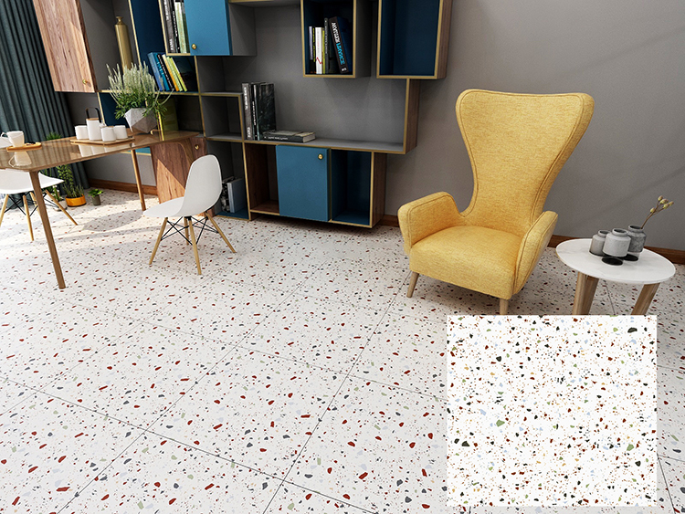Gạch lát nền giả Terrazzo 600x600x9.5mm 6926 1 Gạch lát nền giả Terrazzo 600x600x9.5mm 6926
