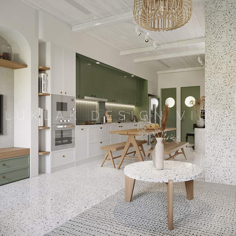 Gạch lát nền giả Terrazzo 600x600x9.5mm 6906