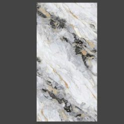 Gạch ốp lát 80x160cm Tasa vân mây đen vàng 9703