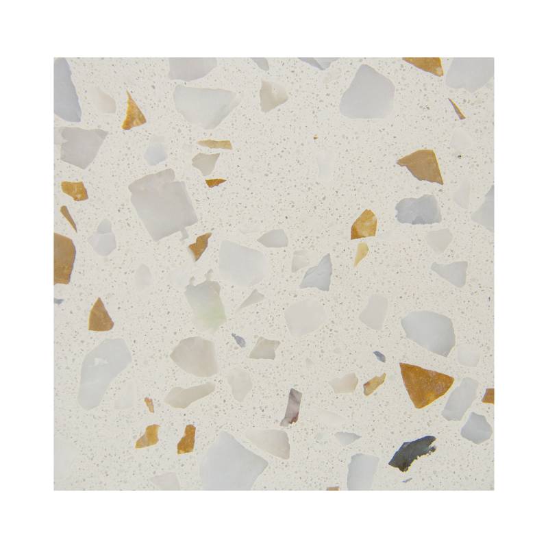 Gạch ốp lát Terrazzo kích thước 600x600mm màu trắng JX1214 8 Gạch ốp lát Terrazzo kích thước 600x600mm màu trắng JX1214 7