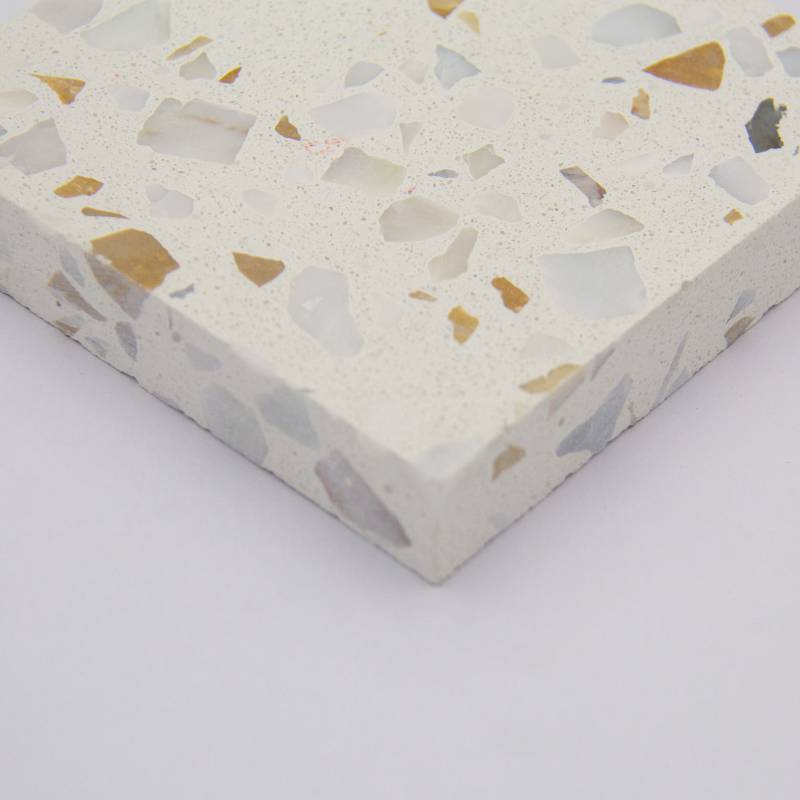 Gạch ốp lát Terrazzo kích thước 600x600xmm màu xanh JX1214.3 Gạch ốp lát Terrazzo kích thước 600x600mm màu trắng JX1214