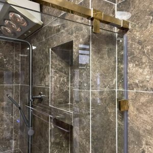 Gạch nhập khẩu Ấn Độ 60x120cm vân đá nâu Brown Hichori