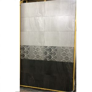 Gạch nhập khẩu Ấn Độ 40x80cm ghi xám HM077