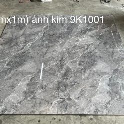 Gạch ốp lát 100×100 Trung Quốc vân đá ghi khắc kim 1001