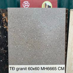 Gạch lát nền giả terrazo ghi xám  MH6665