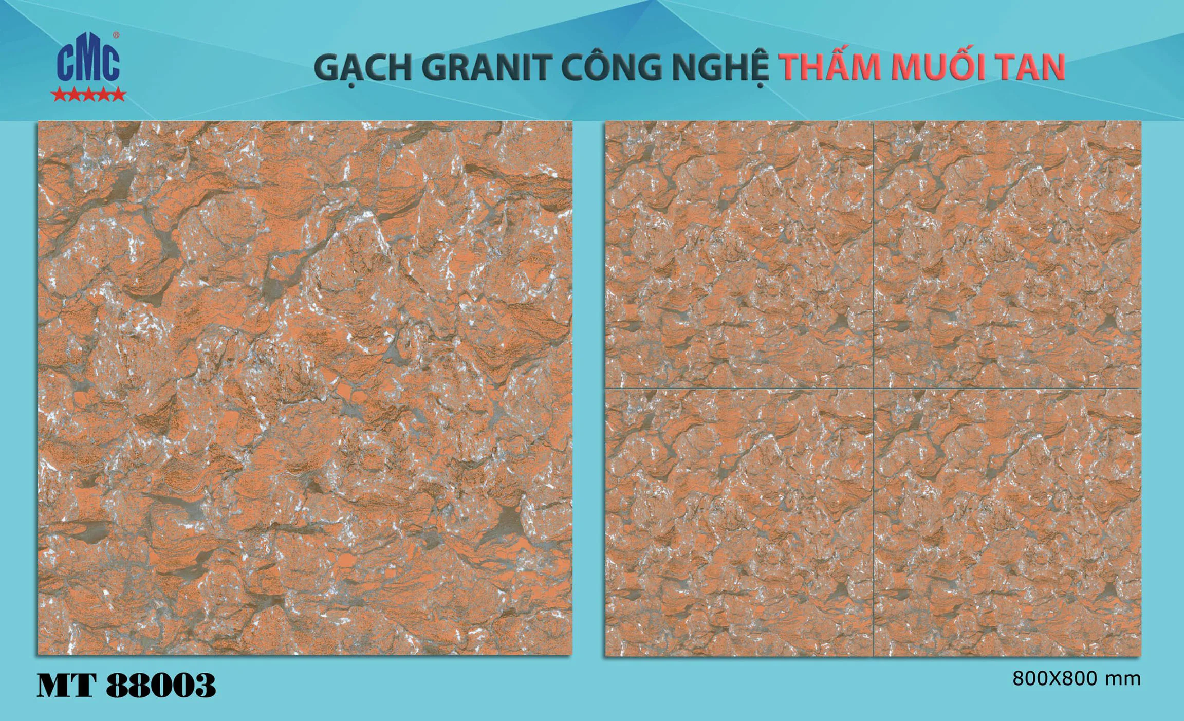 Gạch lát nền 80x80 CMC MT 88003