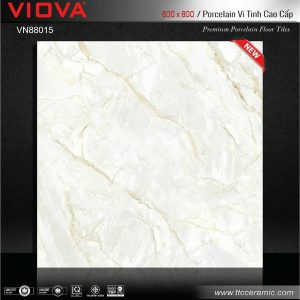 Gạch ốp lát Viova vân khói vàng VN88015