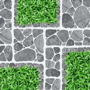 Gạch ốp lát sân vườn 40×40 giả cỏ Prime 2510