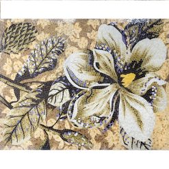 Gạch gốm sứ Bát Tràng hoa phong cảnh Mosaic HM78