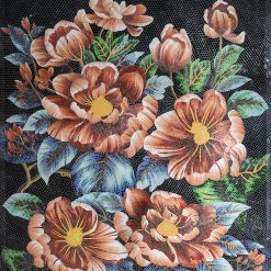 Gạch gốm sứ Bát Tràng hoa phong cảnh Mosaic HM78