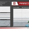 Gạch ốp lát 30x60cm Hoàn Mỹ Perfetto vân đá ghi xanh 2133-2134