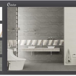 Gạch ốp tường Catalan 30×60 màu ghi 3637-3639-3638
