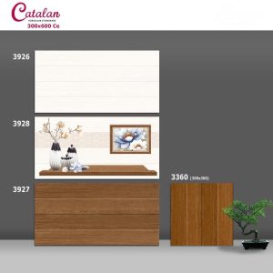 Gạch ốp tường Catalan 30x60 giả vân gỗ 3926-3927-3928