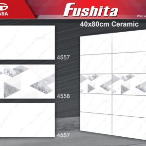 Gạch ốp lát 40x80 TASA màu vân mây 4557-4558
