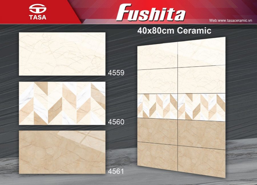 Gạch ốp lát 40x80 TASA màu vàng 4559-4560-4561 2 Gạch ốp lát 40x80 TASA màu vàng 4559-4560-4561 1