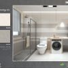 Gạch ốp lát 30x60 Tasa màu ghi sáng 5233-5234