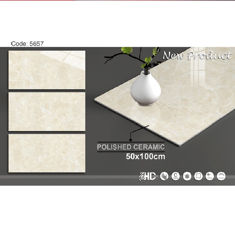 5657 Gạch ốp lát 50×100 cm Tasas vân đá vàng 5657-5691-5658