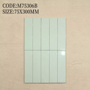 Gạch thẻ trang trí ốp tường 75x300mm màu trắng, ghi, đen, đỏ… 75366