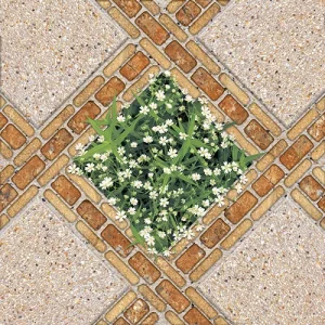 Gạch lát sân vườn 40x40 Prime 9241 vân giả gỗ